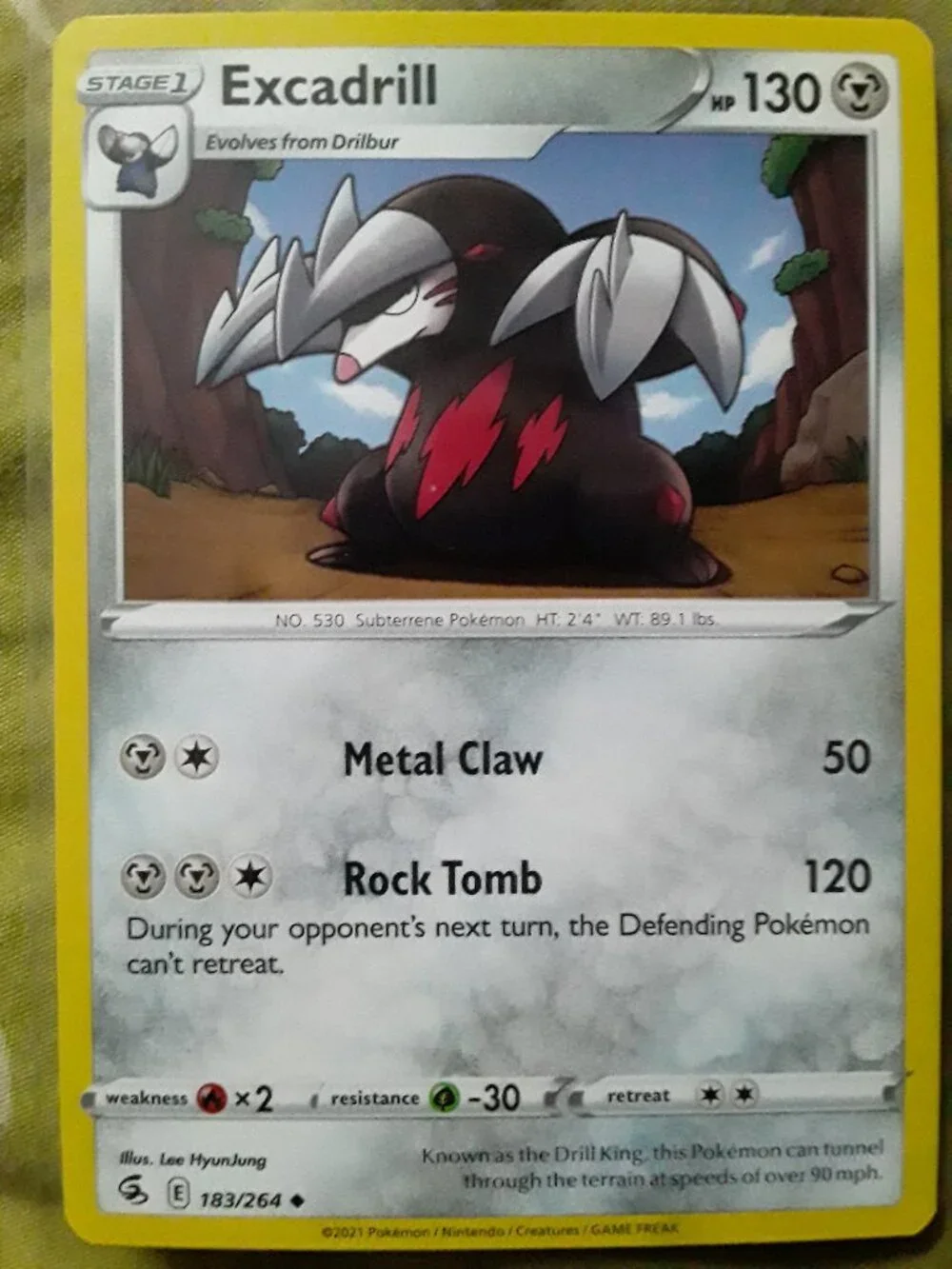8 POKEMON CARDS EXCADRILL, DURANT, TOGEDEMARU, KLANG, KLEFKI, MELTAN, & DOUBLADE